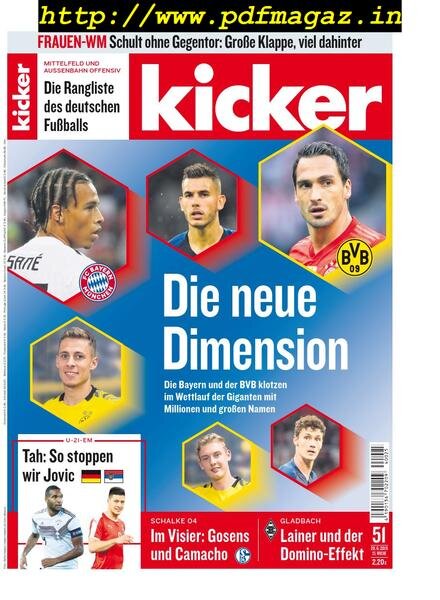 Kicker – 20 Juni 2019 Cover