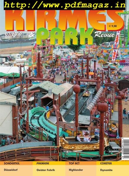 Kirmes & Park Revue – Juli 2019 Cover