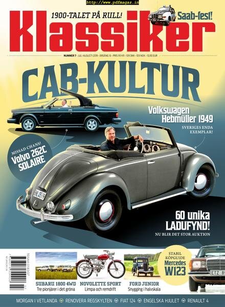 Klassiker – 16 juli 2019 Cover