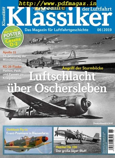 Klassiker der Luftfahrt – Nr 6, 2019 Cover