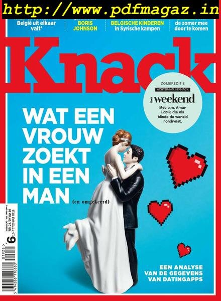 Knack Belgium – 10 Juli 2019 Cover