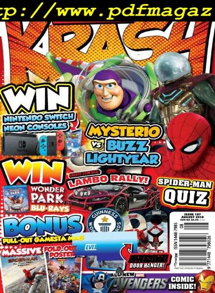 Krash – August 2019 Cover