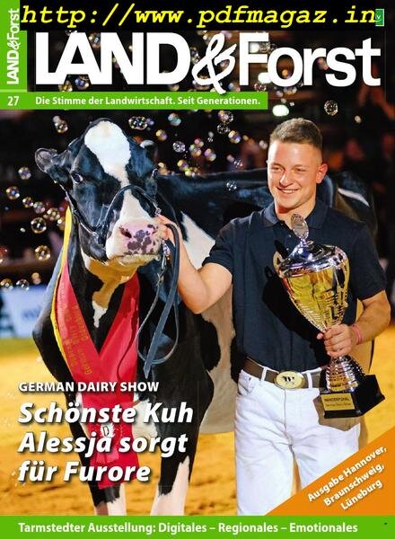 Land & Forst Hannover, Braunschweig, Luneburg – 02 Juli 2019 Cover