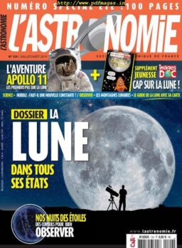 L’Astronomie – Juillet-Aout 2019
