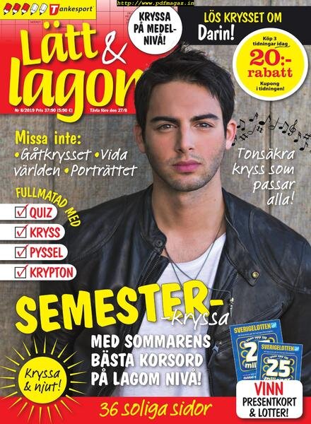 Latt & Lagom – 16 juli 2019 Cover