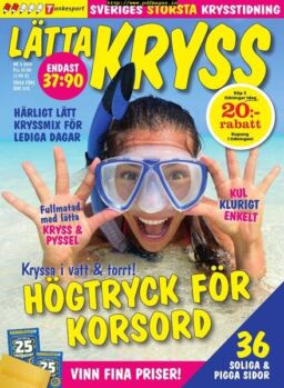 Latta kryss – 09 juli 2019