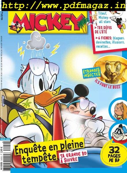 Le Journal de Mickey – 10 juillet 2019 Cover