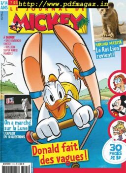 Le Journal de Mickey – 17 juillet 2019