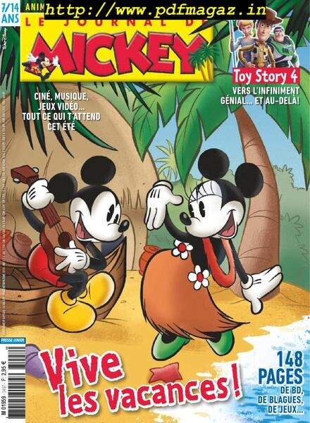 Le Journal de Mickey – 26 juin 2019 Cover