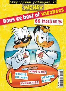 Le Journal de Mickey – Hors-Serie Best Of – juillet 2019