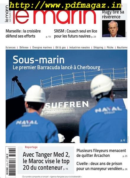 Le Marin – 18 juillet 2019 Cover
