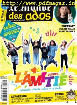 Le Monde des Ados – 26 juin 2019