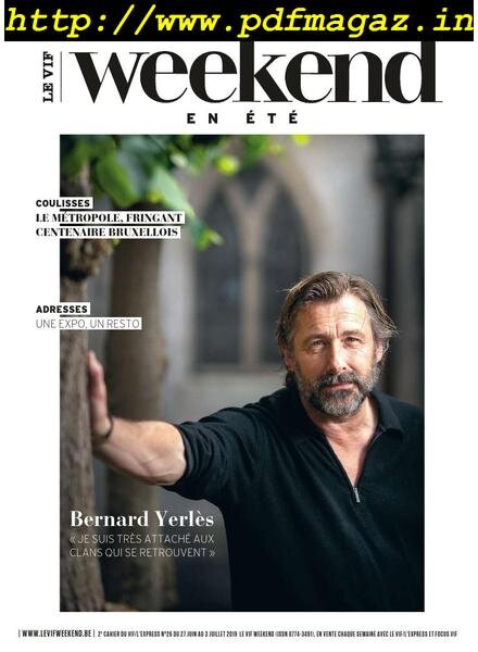 Le Vif Weekend – 27 Juin 2019 Cover