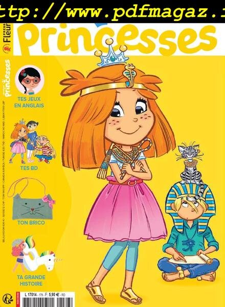 Les P’tites Princesses – juillet 2019 Cover