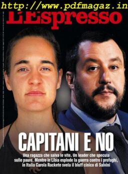 L’Espresso – 7 Luglio 2019