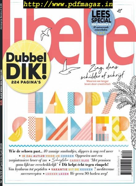 Libelle Netherlands – 27 juni 2019 Cover