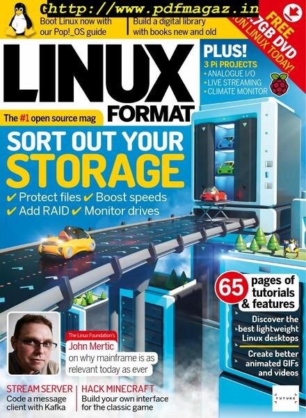Linux Format UK – August 2019 Cover
