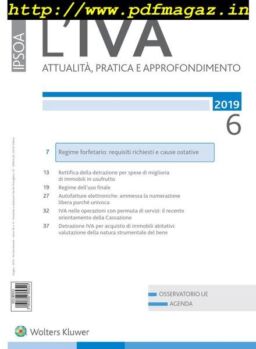 L’IVA – Giugno 2019