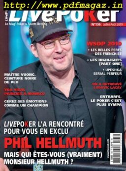 Live Poker – 08 juillet 2019