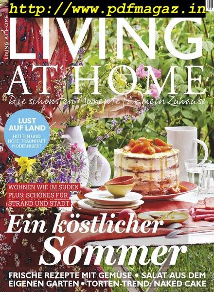 Living at Home – August 2019 Cover