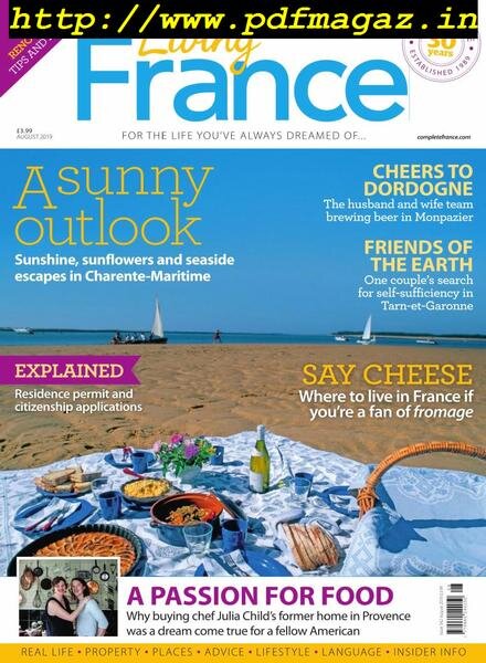 Living France – July 2019 Cover