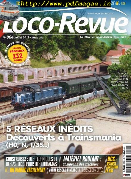 Loco-Revue – juillet 2019 Cover