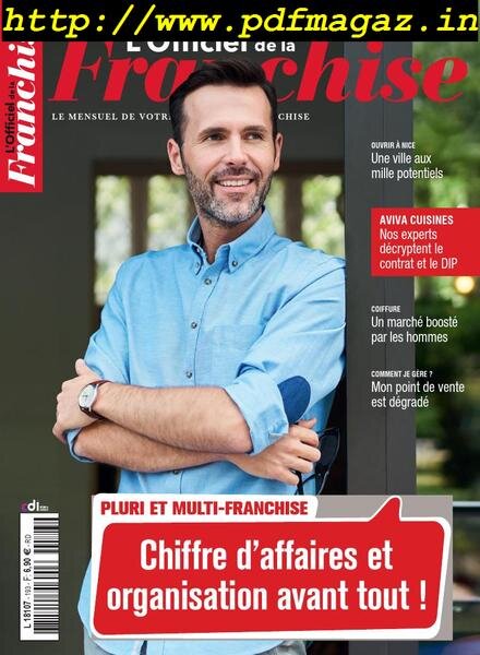 L’Officiel de la Franchise – juillet 2019 Cover
