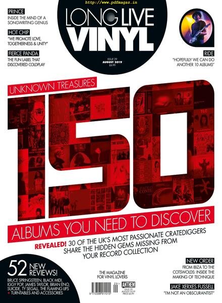 Long Live Vinyl – August 2019 Cover