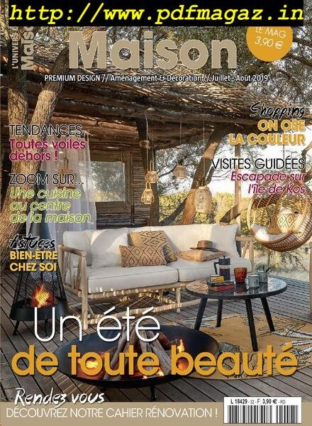 L’Univers de la Maison – juin 2019 Cover