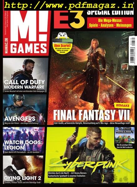 M! Games – Juli 2019 Cover