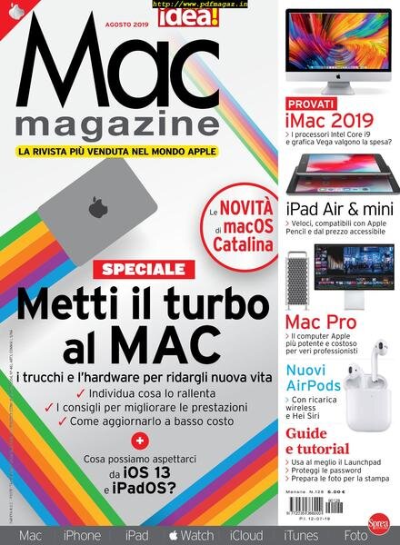 Mac Magazine – agosto 2019 Cover