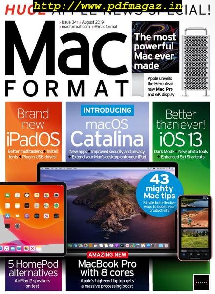 MacFormat UK – August 2019 Cover