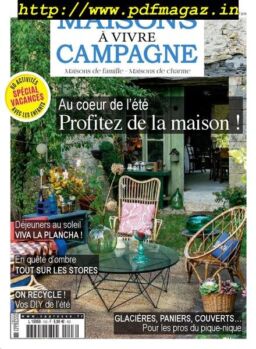 Maisons a Vivre Campagne – juillet 2019