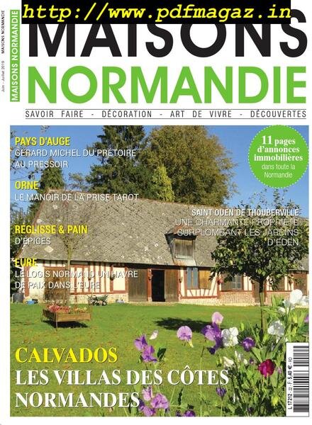Maisons Normandie – 13 juin 2019 Cover