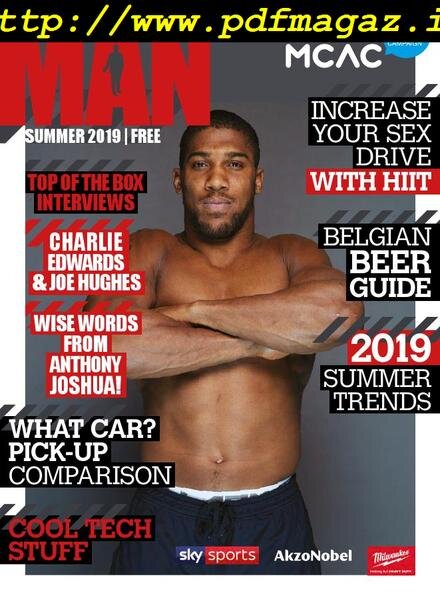 Man Magazine – Summer 2019 Cover