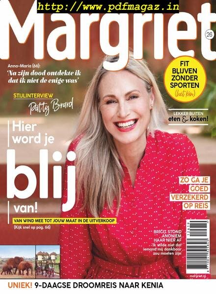 Margriet – juni 20, 2019 Cover