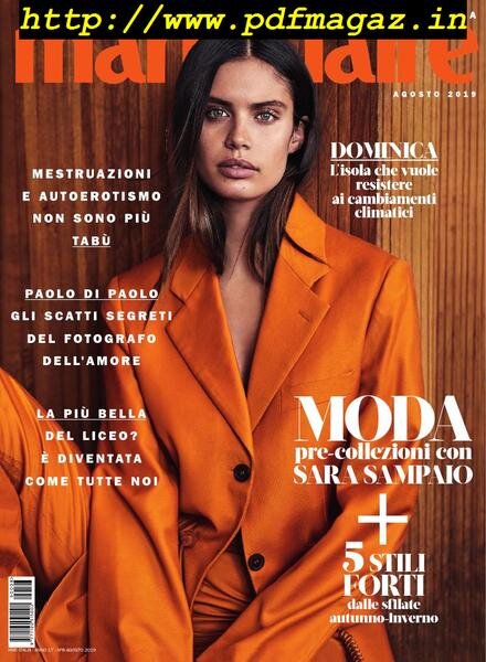 Marie Claire Italia – Agosto 2019 Cover