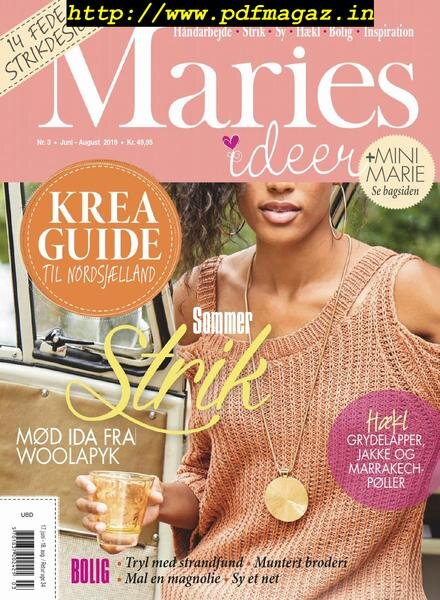 Maries Ideer – juni 2019 Cover