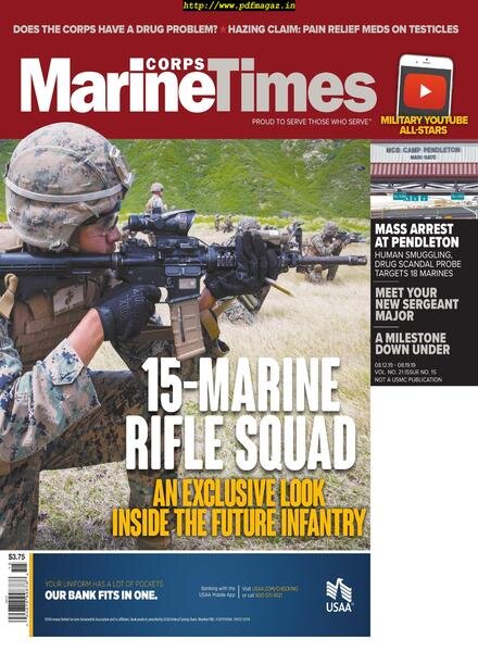 Marine Corps Times – August 2019 Cover