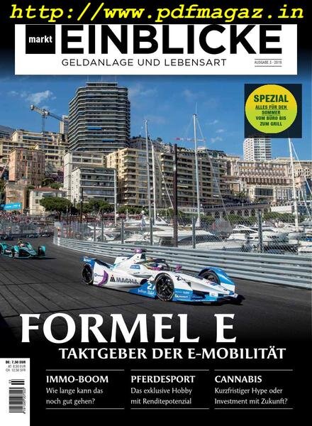 marktEINBLICKE – Juli 2019 Cover