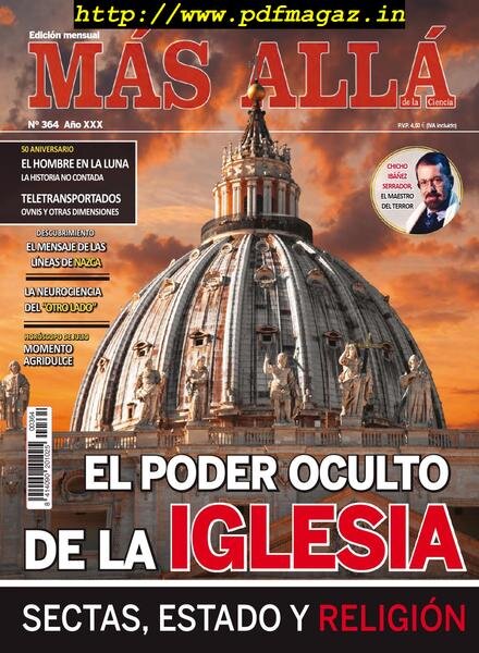 Mas Alla – julio 2019 Cover
