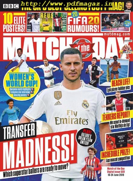 Match of the Day – 18 June 2019 Cover