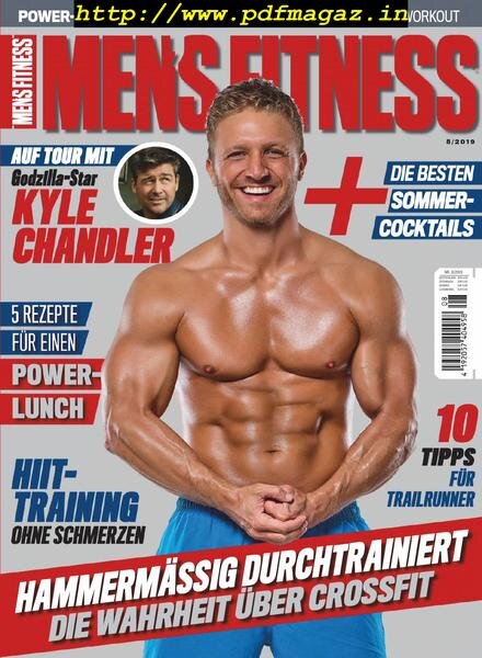 Men’s Fitness Germany – August 2019 Cover