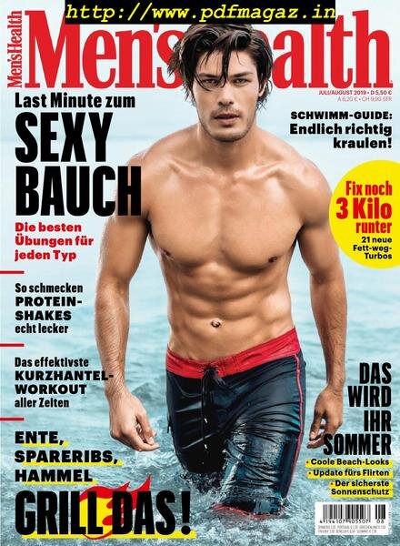 Men’s Health Germany – Juli 2019 Cover