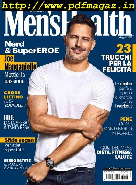 Men’s Health Italia – Giugno 2019 Cover