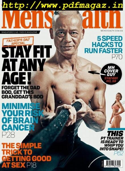 Men’s Health Singapore – August 2019 Cover