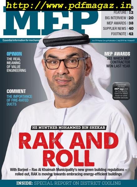 MEP Middle East – July 2019 Cover