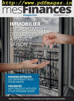 mes Finances – 05 juillet 2019