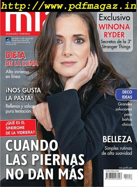 Mia Argentina – 04 julio 2019 Cover