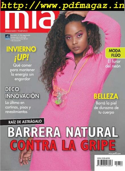 Mia Argentina – 12 julio 2019 Cover
